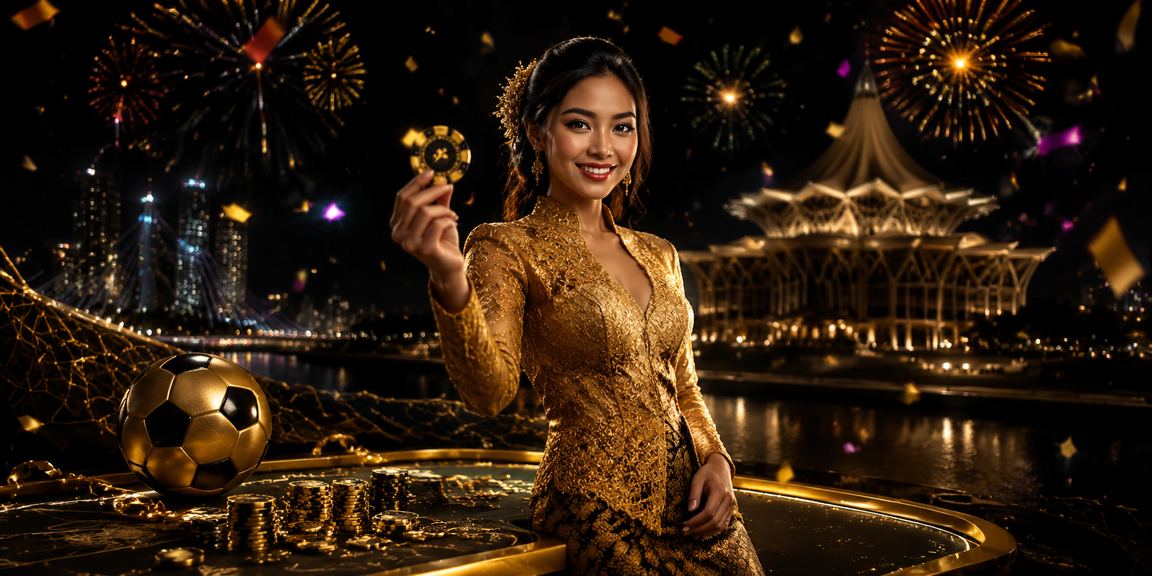 Pertaruhan bola sepak Sarawak dengan unsur kebaya Malaysia mencerminkan semangat sukan tempatan